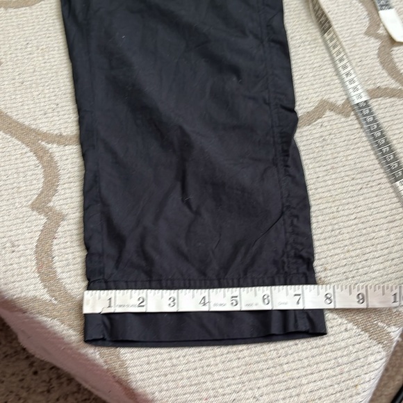 Quince Navy 100% organic cotton poplin pull on Relaxed Fit pants size large - Picture 11 of 17